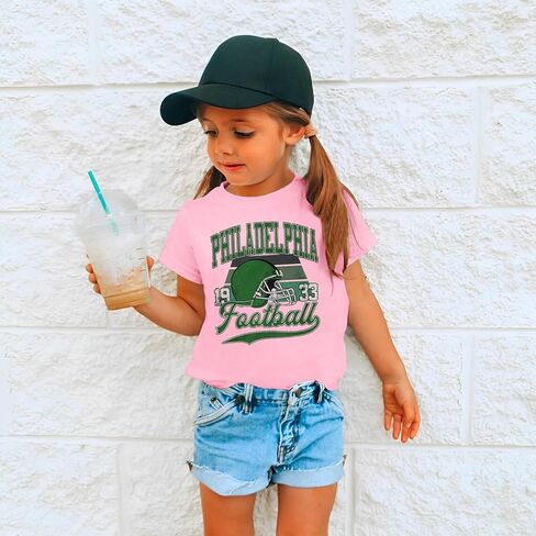 قمصان Ritatte لكرة القدم لطفلة Toddler Boys Girls Te-Shirt Fans Fans Loving Tees Kids Day Day Shirt Tops Shirt Sleeve Tops in Kuwait