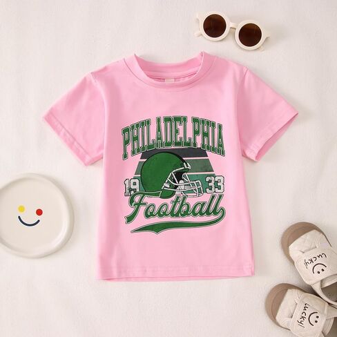 قمصان Ritatte لكرة القدم لطفلة Toddler Boys Girls Te-Shirt Fans Fans Loving Tees Kids Day Day Shirt Tops Shirt Sleeve Tops in Kuwait