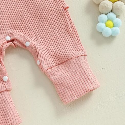Daddys Girls Baby Clothes Newborn Coming Home Romper Knit Jumpsuit | Going Coming Home Outfit Baby Girl Long Sleeve Announcement Outfit, New Born Baby Hospital Outfit, Preemie 0 3 6 Months in Saudi Arabia