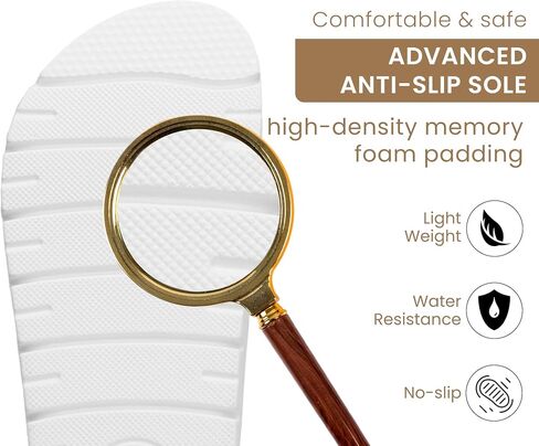 منصة مشبك جلدية حقيقية كبيرة منصة Benton Benton for Women Memory Foam Arch Support Cork Footbed Potato Shoes Buges in Kuwait