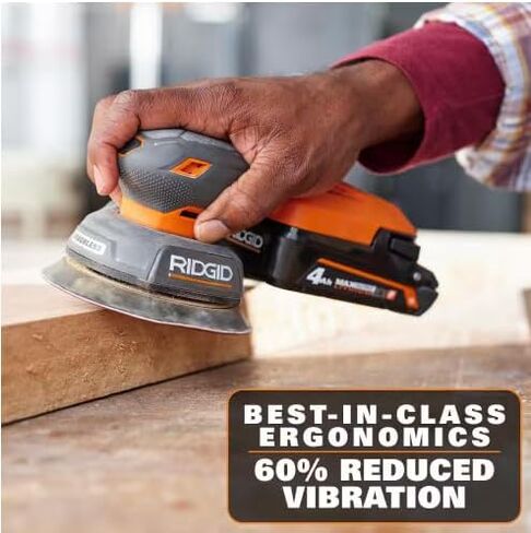 Ridgid 18V Subcompact Random Sander (أداة فقط) (متجددة) in Saudi Arabia
