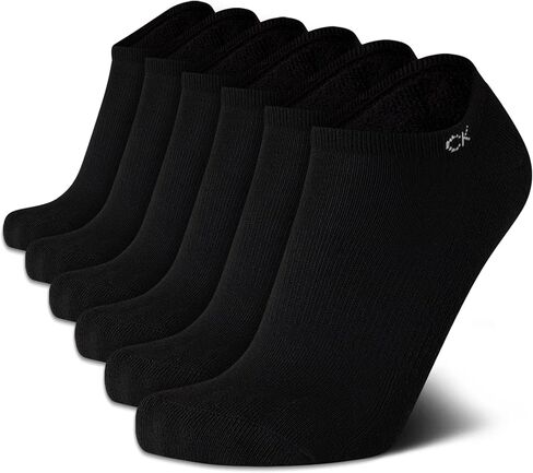 Calvin Klein Women's Athletic Socks - Cushion No Show Socks (6 Pack) in Saudi Arabia