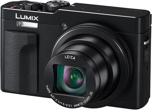 Panasonic Lumix ZS99 Point Black Compact Point و Shoot Digital Camera و 30x Zoom للسفر و C Oncerts (DC -ZS99K) مجموعة ملحقات - Silver in Saudi Arabia