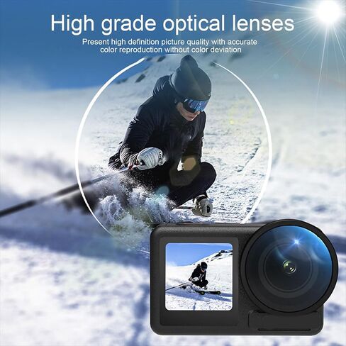 عدسة زاوية واسعة من POMOMEA ، عرض عريض للغاية ، 180 درجة ، طبقة مزدوجة مطلية ، عالي العالي لعمل OSMO 5 PRO ، الوزن الخفيف والضغط in Saudi Arabia