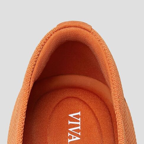 VIVAIA Audrey Embroidered Loafers Round-Toe Smart Casual Comfortable Slip On in Saudi Arabia