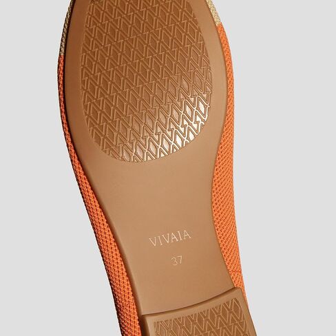 VIVAIA Audrey Embroidered Loafers Round-Toe Smart Casual Comfortable Slip On in Saudi Arabia