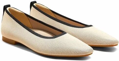 Vivaia Kathleen Mini Square-Toe Flats Elegant in Saudi Arabia