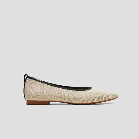 Vivaia Kathleen Mini Square-Toe Flats Elegant in Saudi Arabia