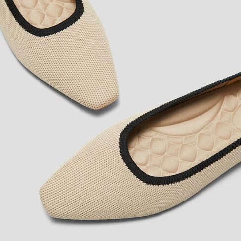 Vivaia Kathleen Mini Square-Toe Flats Elegant in Saudi Arabia