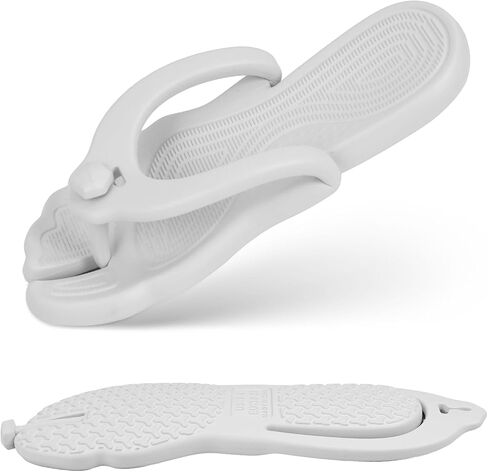 Rosoz Flip Flops for Women Men Foldable Travel Slippers Lightweight Shower Shoes Non-Slip Quick-Dry Bathroom Camp Beach Sandals in Kuwait