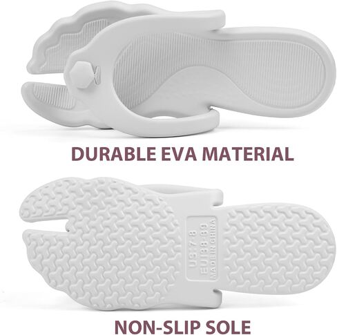 Rosoz Flip Flops for Women Men Foldable Travel Slippers Lightweight Shower Shoes Non-Slip Quick-Dry Bathroom Camp Beach Sandals in Kuwait
