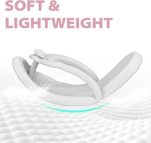Rosoz Flip Flops for Women Men Foldable Travel Slippers Lightweight Shower Shoes Non-Slip Quick-Dry Bathroom Camp Beach Sandals in Kuwait