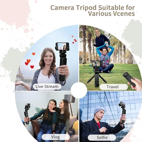 بالنسبة إلى ترايبود كاميرا Sony مع إصدار مصراع قابلة لإعادة الشحن ، فإن Aodelan Shooting Grip Wireless Control Handled for A7C ، A7III ، ZV-1 ، ZV-E10 ، ZV-1F ، A6100 ، A6400 ، A6700 ، A7IV ، RX100 VII ، A9 ، A9 II ، DSC-RX0 II in Kuwait