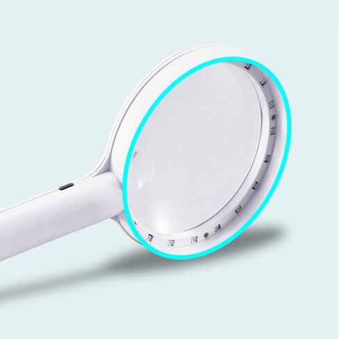 زجاج مكبدي باليد مع أضواء العدسة الضوئية مكونة لقراءة إصلاح magnifier in Saudi Arabia