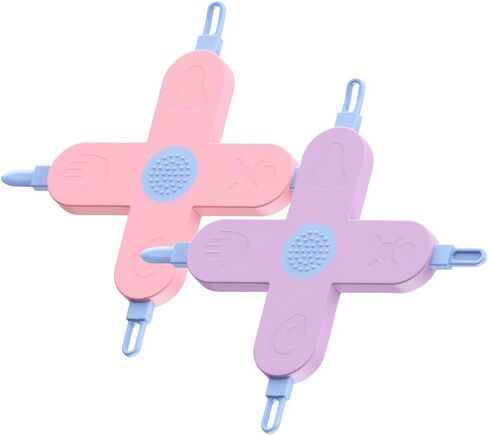 Royal Angels 4-in-1 الأنف ، الأظافر والأذن شمع ، شمع الأذن تنظيفها بأمان ، نصائح Baby Booger & Nail (2 كم في المربع) (الأرجواني الأزرق) in Kuwait