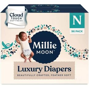 حفاضات Millie_Moon2 الفاخرة - حديثي الولادة (96CT) in Kuwait