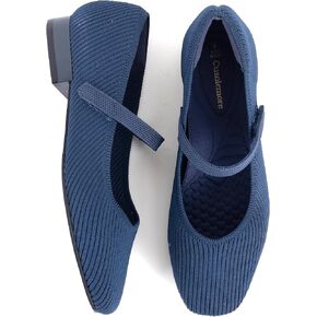 ماري جين فلاتز مع دعم القوس ، شقق الباليه مربعة إصبع القدم ، حذاء مريح متماسكة in Kuwait