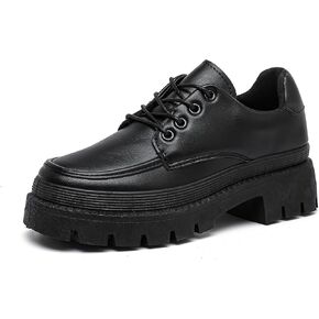 أحذية Memon Oxford للنساء ، منصة Oxfords للنساء ، منخفضة الكعب الدنيتي in Kuwait