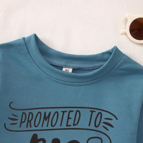 تم ترقيته إلى قميص Big Brother Sweatshirt لطفلة إعلان Baby Baby قميص Crewneck Pullover Long Sleeve Fall Tops in Saudi Arabia