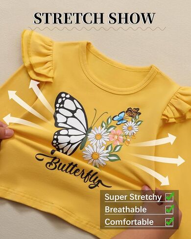 Coco & Rara Toddler Girl Girl Clothes Long Sleeves Top Print+Pants Floral+عقال 3pcs ملابس الخريف/الشتاء مجموعة 18M-6T in Kuwait