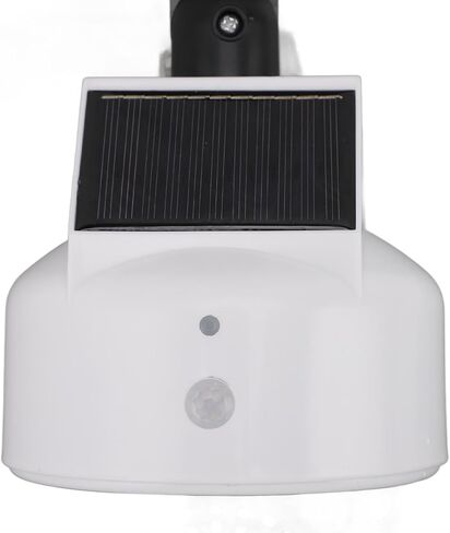 Pilipane Solar Solar Dummy Security Camera Outdoor Colar Colar Camerased Cameras مع تأثير تحذير LED الأحمر الوامض لمواد ABS للمتجر الداخلي في الهواء الطلق في الهواء الطلق in Saudi Arabia