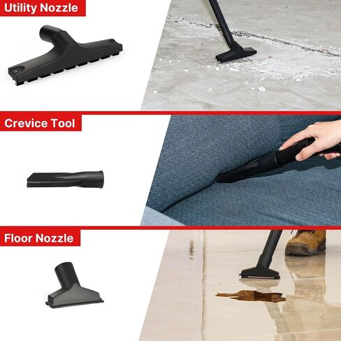 SHOP-VAC 3 GALLON 4.0 HP VACUUM WET/DRY مع وظيفة منفاخ ، خزان من الفولاذ المقاوم للصدأ ، فراغ متجر محمول مع عجلات ، يشمل المرشحات والخرطوم والملحقات ، مثالية للمرآب وورشة العمل in Kuwait