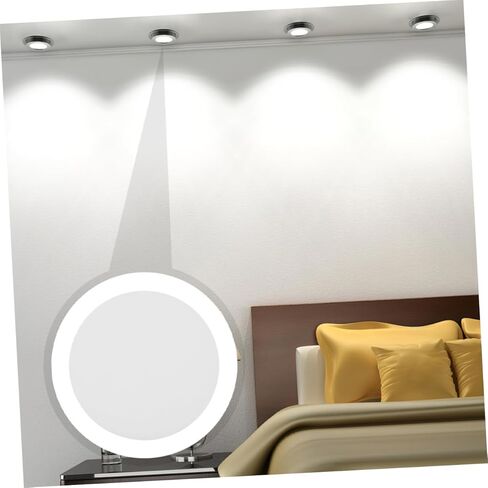 لوحة مصباح ورقة السقف 20pcs غلاف مستدير LED لناشر مصباح LED سهل التثبيت in Kuwait