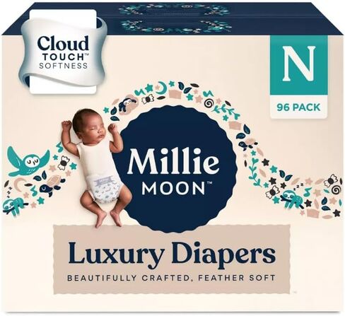 حفاضات Millie_Moon2 الفاخرة - حديثي الولادة (96CT) in Kuwait