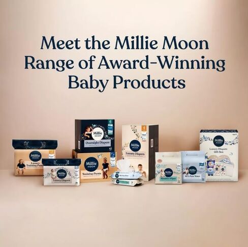 حفاضات Millie_Moon2 الفاخرة - حديثي الولادة (96CT) in Kuwait