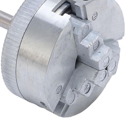 Mini Lathe Chuck Set Alloy Steel 3 Jaw Self Centering Lathe Chuck for Woodworking Projects and Repairs Professional Grade Precision Tool for DIY Enthusiasts in Saudi Arabia