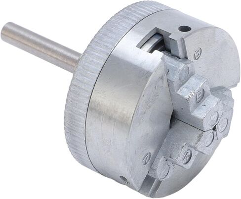 Mini Lathe Chuck Set Alloy Steel 3 Jaw Self Centering Lathe Chuck for Woodworking Projects and Repairs Professional Grade Precision Tool for DIY Enthusiasts in Saudi Arabia