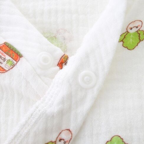 Baby Kimono Robe Romper with Traditional Korean Design Prints 100% Cotton in Saudi Arabia