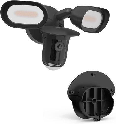 HOLACA Sun Rain Camera Cover for Floodlight Cam Wired Pro-Black (White) in Saudi Arabia