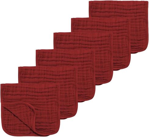 شاشات القماش الصلبة 100 ٪ من القطن كبير 18'x10 '' ناعم وامتصاص متعدد الوظائف 6 عبوة الطفل تجف in Kuwait
