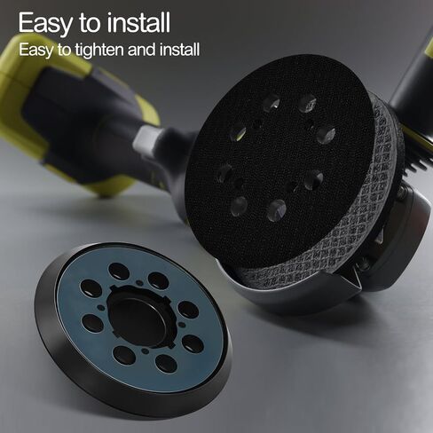 2 حزمة 5 "وسادة Sander ل Dewalt DWE642 ، 6421K ، DWE6423 6423K DCW210B ، 8 HOUR HOOK و LOOP PRESTION PAD مع 4 فتحات المسمار ، صنفرة مدارية (2PACK البلاستيك) in Kuwait