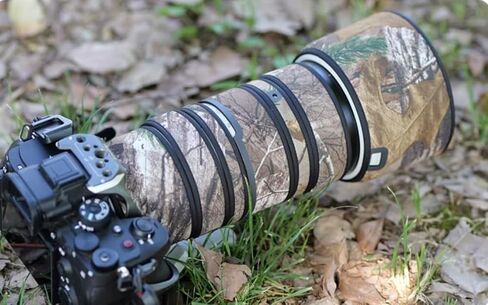 Waterproof Camera Lens Coat for Sony FE 70-200mm F2.8 GM OSS II, Camera Camouflage Rain Covers Lens Protective Sleeve (Digital Camouflage) in Kuwait