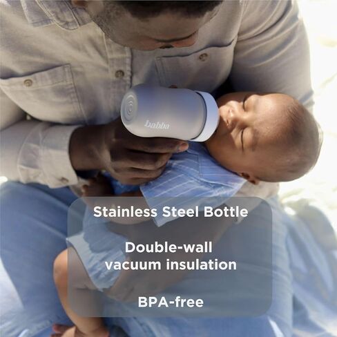 Babba Baby Bottle Cooler and Warmer - Both refrigerates and Fast Warming, Breast Milk Storage, Travel-Friendly and Portable, Smart app-Control, Perfect Temperature in Saudi Arabia
