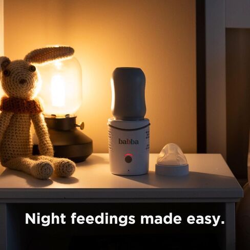 Babba Baby Bottle Cooler and Warmer - Both refrigerates and Fast Warming, Breast Milk Storage, Travel-Friendly and Portable, Smart app-Control, Perfect Temperature in Saudi Arabia