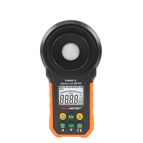 PM6612 PM6612L LUX METER 0 ~ 200،000LUX METER METER DEGINTION ARLUMINERESS LUX/FC PHOTOMERESS TESTER البيئي in Kuwait