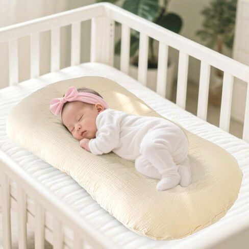 أغطية متسكع Dilemi Baby ، وغطاء 2 حزمة شاش حديثي الولادة ، وغطاء ناعم مريح للرضع القابل للإزالة للطفلة للفتاة والفتي in Saudi Arabia