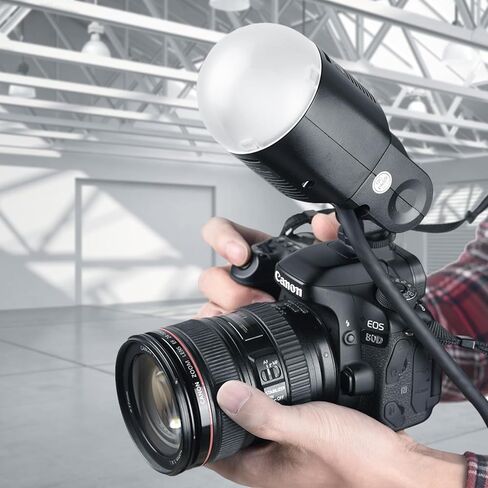 Godox AK-R11 Dome Magnetic Diffuser Magnetic connectionfor Godox V1/V1 Pro AD100Pro AD200Pro(with H200R) and S-R1 Round Head Accessories Adapter in Kuwait