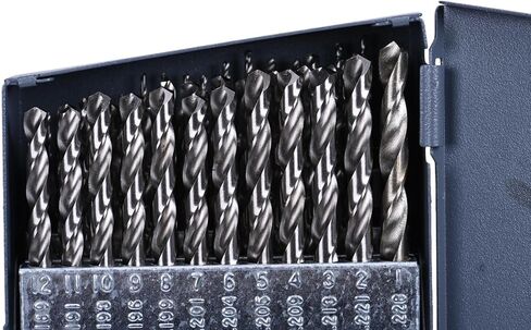 Century Drill & Tool 11407 Wire Gauge Drill Bit, #7 | Straight shank, 3-5/8" overall length, 118° point, cuts steel, metal, wood & plastic in Saudi Arabia