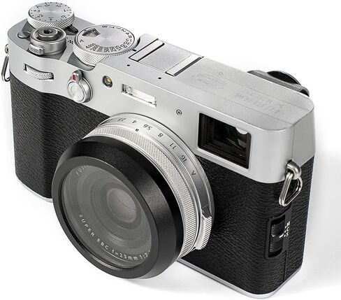 NISI Black Mist 1/4 قوة (إطار أسود) - مرشح عدسة كاميرا التأثير الضبابية لـ Fujifilm X100 Series X100 ، X100S ، X100F ، X100T ، X100V ، X100VI - صور تليين ، تقليل التباين in Kuwait