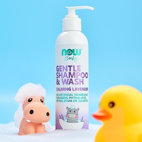 NOW Baby, Soothing Baby Oil, Calming Lavender, No Artificial Fragrance, Parabens, Phthalates, or Petrolatum, 4-Ounce in Saudi Arabia