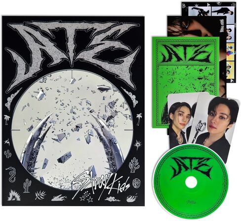 Stray Kids - [ATE] (Standard - Boom Ver.) Photobook + CD-R + Photocard + 4-CUT Photo + 2 Pin Badges+ 5 Extra Photocards in Kuwait