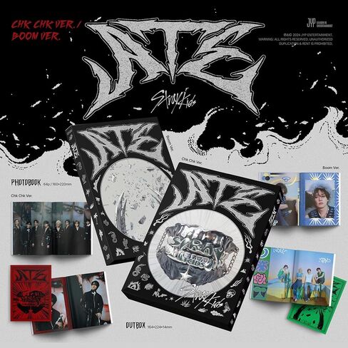 Stray Kids - [ATE] (Standard - Boom Ver.) Photobook + CD-R + Photocard + 4-CUT Photo + 2 Pin Badges+ 5 Extra Photocards in Kuwait