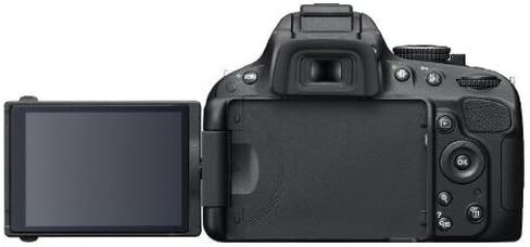 Nikon D5100 16.2MP CMOS Digital SLR كاميرا SLR مع شاشة LCD متغيرة 3 بوصة (الجسم فقط) (متجددة) in Saudi Arabia