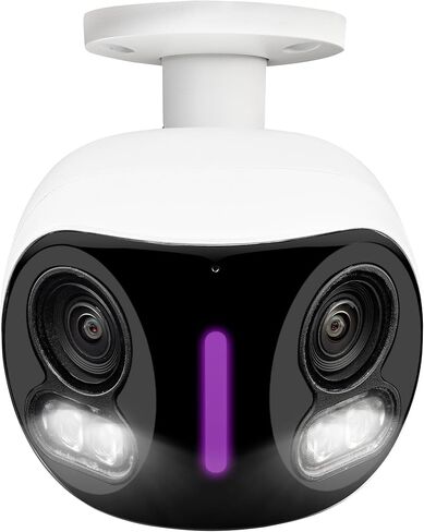 Lorex 4K 8MP IP Wired Dual Lens Add-On Outdoor Camera-Left Smart Serfor in Saudi Arabia