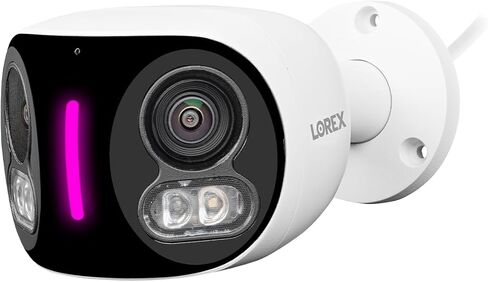 Lorex 4K 8MP IP Wired Dual Lens Add-On Outdoor Camera-Left Smart Serfor in Saudi Arabia