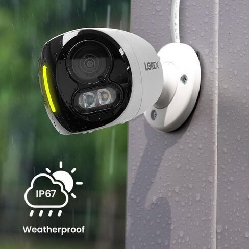 Lorex 4K 8MP IP Wired Dual Lens Add-On Outdoor Camera-Left Smart Serfor in Saudi Arabia